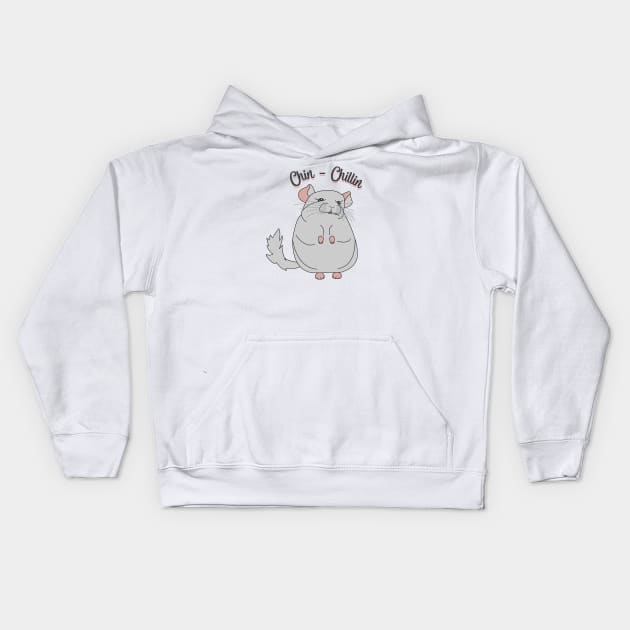 Chin Chilin Kids Hoodie by BasicBeach